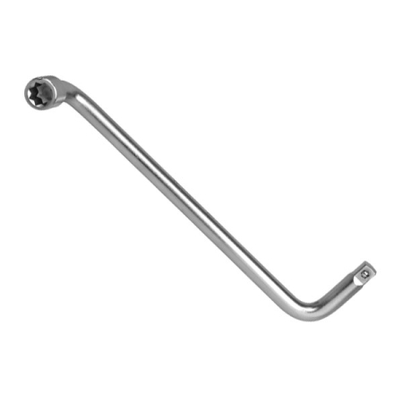 KING TONY 1596-09 Ключ для пробки слива масла 3/8х3/8 дюйма 8-лучевой изогнутый