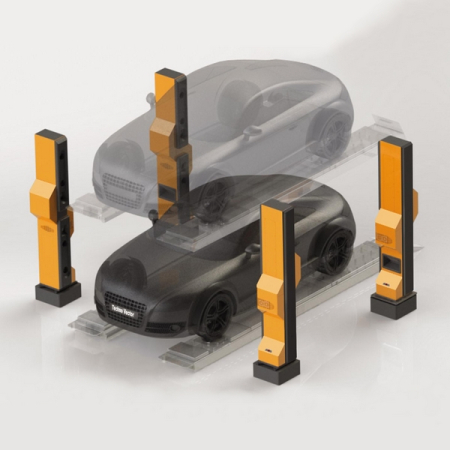 Стенд развал схождение бесконтактный ТЕХНО ВЕКТОР 8 SmartLight 8218