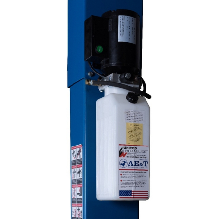 Подъемник автомобильный двухстоечный электрогидравлический, 4 тонны, AE&T S4D-2E (220V)