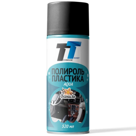 Полироль пластика AQUA, 520 мл (ваниль), аэрозоль, коробка 12 шт, Technische Trumpf, PA05-V/05