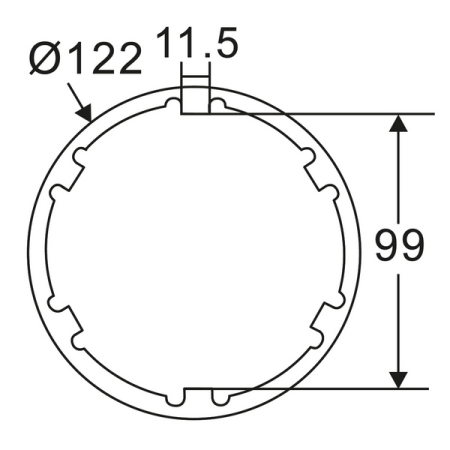 Головка ступичная для задней оси MERCEDES 2636 JTC-7684 Головка ступичная для задней оси MERCEDES 2636 JTC-7684