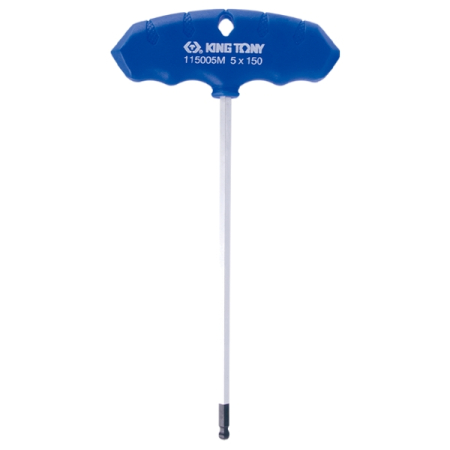 KING TONY 115010MR Шестигранник Т-образный 10 мм, 120x240 мм, с шаровым окончанием