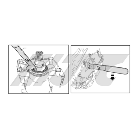 Набор инструментов для снятия сальников двигателя VAG JTC-4418 Набор инструментов для снятия сальников двигателя VAG JTC-4418