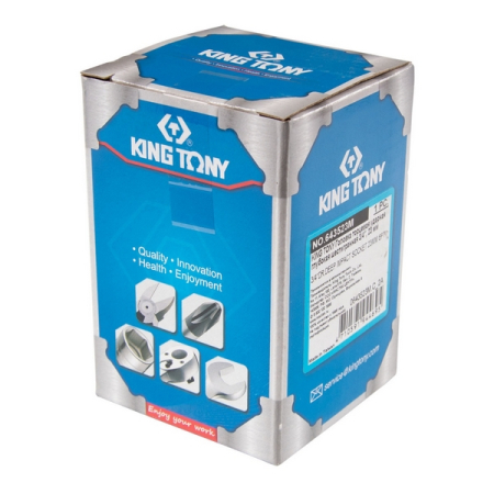 KING TONY 643523M Головка торцевая ударная глубокая шестигранная 3/4", 23 мм