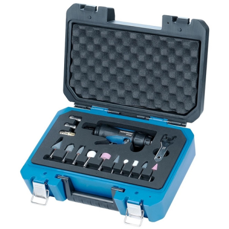 NORDBERG NP3022K Пневмобормашинка 3-6 мм, 25000 об/мин, с комплектом насадок