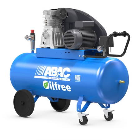 Компрессор ременной безмасляный ABAC PRO A39B-0 150 CT3 Zero