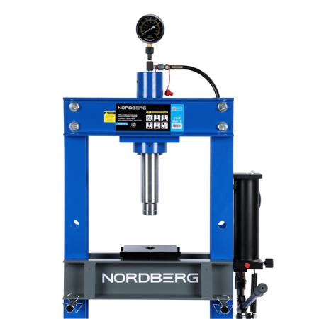 NORDBERG N3630FL Пресс гидравлический с ручным и ножным приводом, 30 т