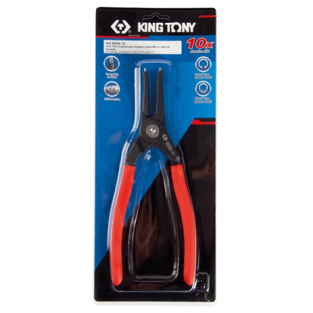 KING TONY 66SS-10 Съемник стопорных колец 247 мм, губки прямые, разжатие