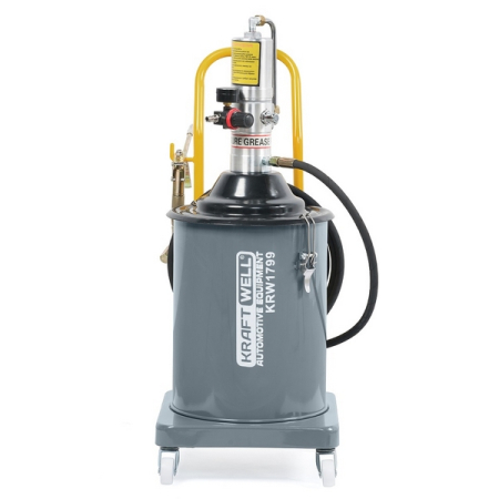 Солидолонагнетатель пневматический, 20 л, KraftWell KRW1799.PN