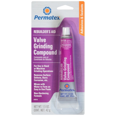 Паста для притирки клапанов, 42 г, Permatex Valve Grinding Compound Паста для притирки клапанов, 42 г, Permatex Valve Grinding Compound
