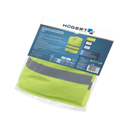 Жилет сигнальный, желтый, размер 3XL, HOEGERT Orla HT5K231-3XL
