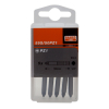 BAHCO 59S/50PZ1 Набор вставок (бит) 1/4 дюйма POZIDRIV PZ1, 5 предметов