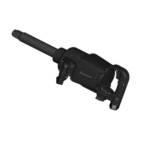 Гайковерт ударный пневматический квадрат 1 дюйм 2900 Нм удлиненное жало Rodcraft 2476