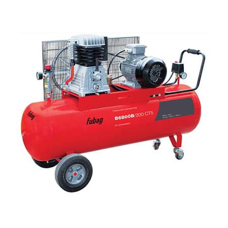 Компрессор воздушный ременной трехфазный Fubag B6800B/200 СТ5