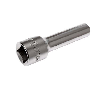 Головка торцевая 1/2" 09мм 12-ти гранная высокая L=76мм JTC