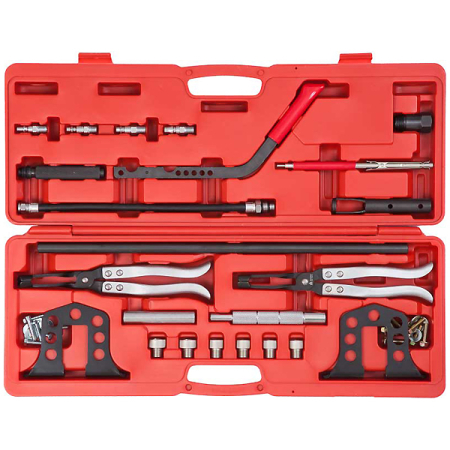 Рассухариватель клапанов универсальный, 19 предметов Мастак 103-10019C