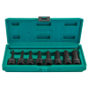 Набор насадок торцевых ударных 1/2"DR TORX, T30-T80, 8 предметов, Jonnesway S06A408S