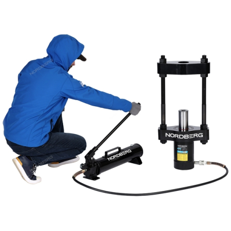 NORDBERG N31PE75 Выпрессовщик шкворней гидравлический 75 т, ручной привод
