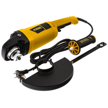 Машина шлифовальная угловая 2600 Вт, 230 мм, 6000 об/мин DENZEL AG230-2600