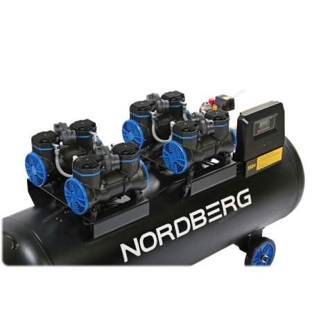 NORDBERG NCEO300/1000 Компрессор безмасляный 380В, ресивер 300л, 1000л/мин