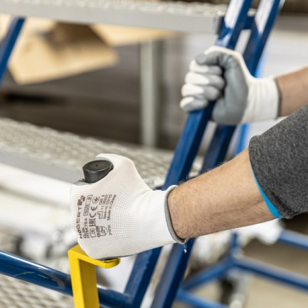 Перчатки рабочие с нитриловым покрытием, размер 11, HOEGERT Glan HT5K754-11