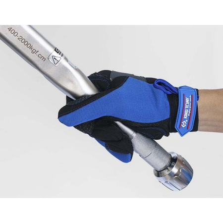 KING TONY 9TH43-XXL Перчатки антивибрационные с силиконом, размер XXL