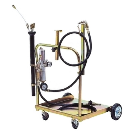 Установка для откачки масла и охлаждающей жидкости с насосом, для бочек 180-220 кг, тележка RAASM 45180