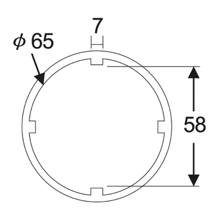 Головка для гаек 8-ми скоростной КПП 3/4", 58 мм, SCANIA, JTC-4191 Головка для гаек 8-ми скоростной КПП 3/4", 58 мм, SCANIA, JTC-4191