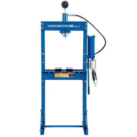 NORDBERG N3621AL Пресс гидравлический с ручным и пневматическим приводом, 20 т, разборная рама