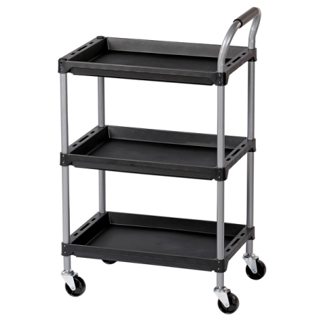 Тележка инструментальная с 3 пластиковыми полками NORDBERG T12