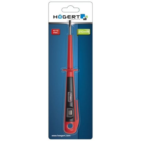 Отвертка индикатор напряжения 100-500В HOEGERT HT1S981