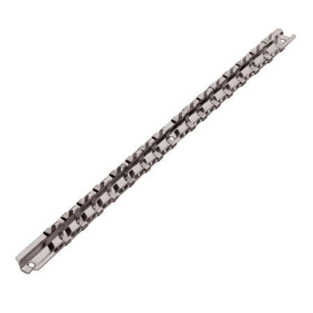 Держатель головок 1/4", L=400 мм, стальная рейка, 16 шт, JTC-3722
