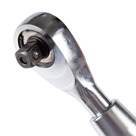 KING TONY 4773-22GS Трещотка 1/2", 365-550 мм, 90 зубцов, флажковая, фиксатор, телескопическая