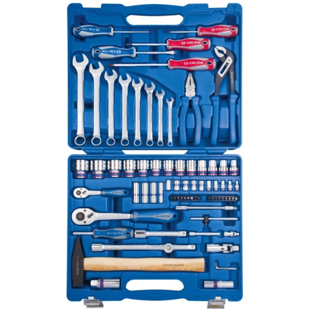 KING TONY 7577MR Набор инструментов, 77 предметов