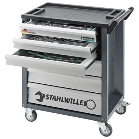 Тележка с набором инструмента 805/3, 132 предмета, STAHLWILLE 90/6A KIT