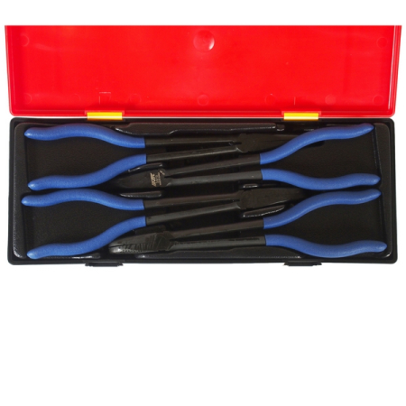 Набор клещей удлиненных, 4 предмета, в кейсе, JTC-K5042