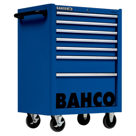 BAHCO 1475K7BLUE Тележка инструментальная 26 дюймов, 7 ящиков