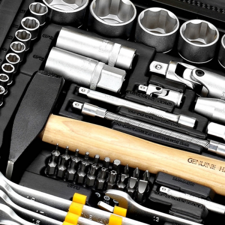 Универсальный набор инструментов “БРЕМЕН”, 131 предмет, BERGER BG131-1214