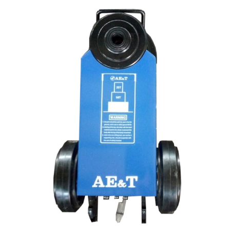 Домкрат подкатной пневмогидравлический, двухштоковый, 25/50 тонн, AE&T HJ-50/25 Домкрат подкатной пневмогидравлический, двухштоковый, 25/50 тонн, AE&T HJ-50/25