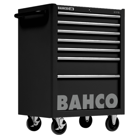 BAHCO 1475K7BLACK Тележка инструментальная 26 дюймов, 7 ящиков