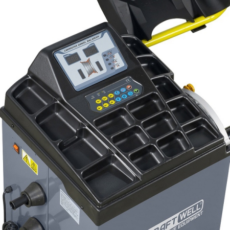 Балансировочный станок полуавтоматический KRAFTWELL KRW240 (220V)