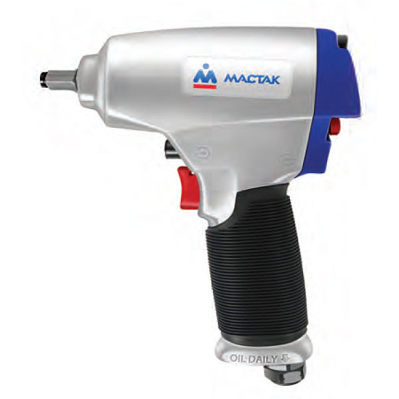 Гайковерт пневматический 3/8 дюйма 513 Нм с механизмом "двойной молот" Мастак 603-10513