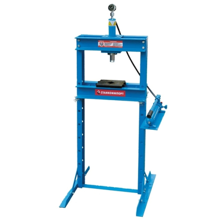 Пресс гидравлический гаражный, 12 т, с ручным приводом, СТАНКОИМПОРТ SD0803CE