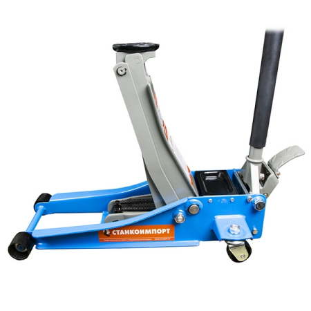 Домкрат гидравлический подкатной низкопрофильный, 3 т, СТАНКОИМПОРТ HM5601