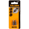 Набор вставок (бит) 1/4", Square S2, 25 мм, 2 предмета TOLSEN TT20239