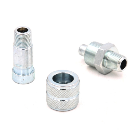 Штуцер гидравлический 3/8”, комплект мама+папа, Car-Tool CT-3439A