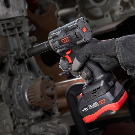 Гайковерт аккумуляторный ударный 1/2", 900 Нм, 18 В, укороченный MIGHTY SEVEN DW-404