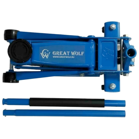 Домкрат гидравлический подкатной 3 т Great Wolf GW-030