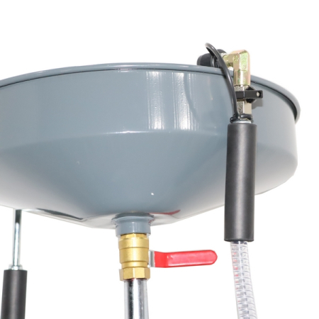 Установка для слива и откачки масла и антифриза, 80 л, KraftWell KRW1832.80L