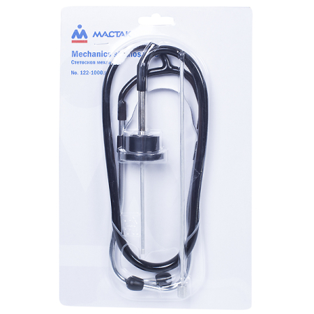 Стетоскоп механика для прослушивания шумов разборный Мастак 122-10003